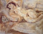 Jules Pascin, Accumbent Mary